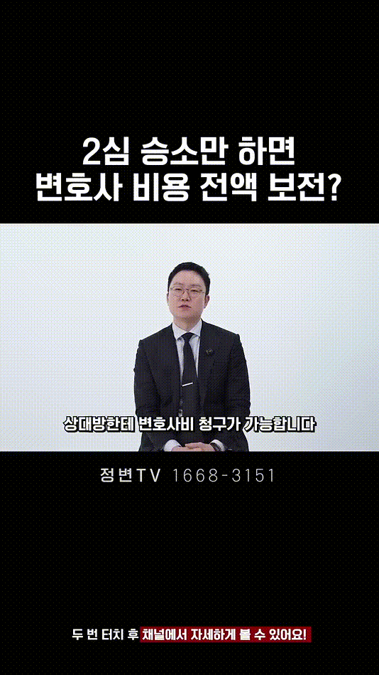 2심 승소만 하면 변호사 비용 전액 보전_ _ 법무법인DH 정변TV 정성원 변호사.mp4_000013375.gif